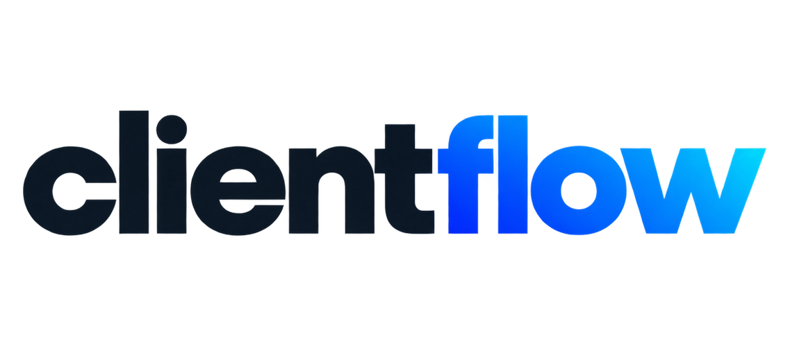 ClientFlow text logo